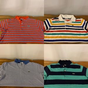 Boys Lacoste Polo (LOT OF 4!)